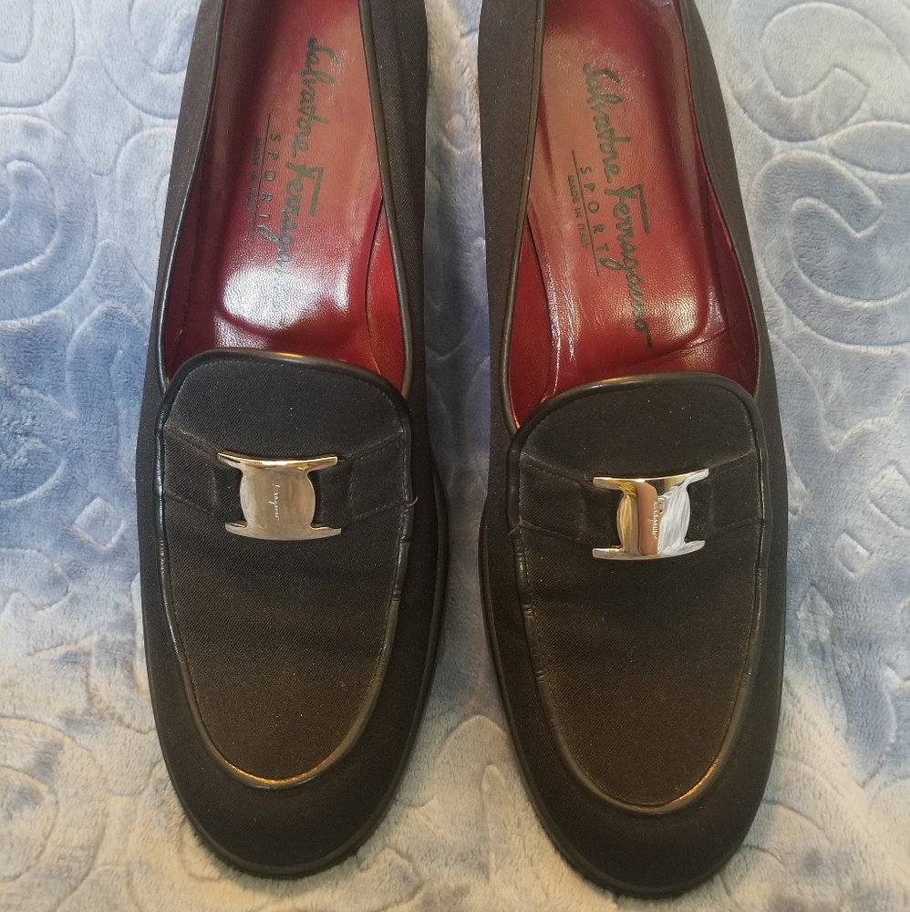 EUC Salvatore Ferragamo Sport Leather Shoe 8.5AA